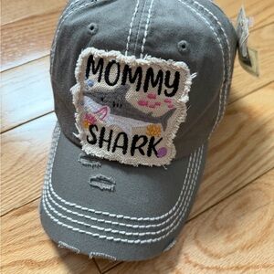 KBETHOS Gray Cap with Contrast Stitching